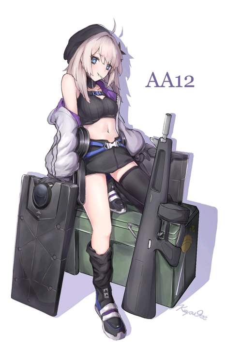 aa12少女前线皮肤图片