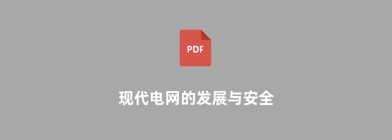 现代电网的发展与安全